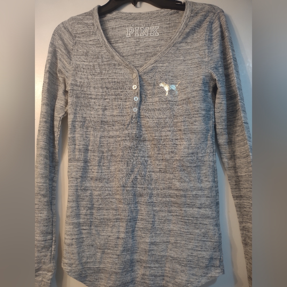 New Victoria's secret Pink Thermal pajama tops